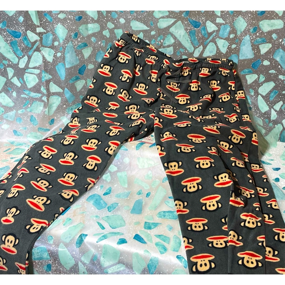 Paul Frank Men’s Monkey Print Soft Pajama Pants PREOWNED